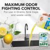imageCamco TST CamperRV Grey Water Odor Control  Removes Grease Buildup in Gray Water Tank Sink ampamp Shower Drains  4oz Treats 40Gal Holding Tank  Safe Septic Tank Treatment  Lemon 64 oz 40256Lemon