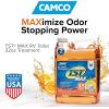 imageCamco TST MAX RV Toilet Treatment 64 oz  Control Unwanted RV Sewer Odors ampamp Break Down Waste and RV Toilet Paper  Biodegradable Septic Safe Formula  Orange Scent 41172Orange