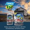 imageCamco TST MAX RV Toilet Treatment 64 oz  Control Unwanted RV Sewer Odors ampamp Break Down Waste and RV Toilet Paper  Biodegradable Septic Safe Formula  Orange Scent 41172Pine