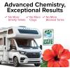 imageCamco TST MAX RV Toilet Treatment DropINs  Control Unwanted Odors ampamp Break Down Waste and Tissue  Safe Septic Tank Treatment  Hibiscus Breeze Scent  30Count 41604Hibiscus Breeze