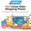 imageCamco TST MAX RV Toilet Treatment DropINs  Control Unwanted Odors and Break Down Waste and Tissue  Septic Tank Safe  Lavender Scent  30pack 41553Orange