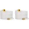 imageCamco TastePURE 25Ft Water Hose  RV Drinking Water Hose Contains No Lead No BPA ampamp No Phthalate  Features DiamondHatch Reinforced PVC Design  58 Inside Diameter Made in the USA 2278358 Inch ID