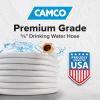 imageCamco TastePURE 25Ft Water Hose  RV Drinking Water Hose Contains No Lead No BPA ampamp No Phthalate  Features DiamondHatch Reinforced PVC Design  58 Inside Diameter Made in the USA 2278358 Inch ID