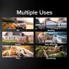 imageCamco TastePURE 50Foot Premium Drinking Water Hose  Features a HeavyDuty Reinforced PVC Construction Machined Fittings with Strain Relief Ends and has a 58Inch Inside Diameter 2100935Foot