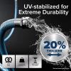 imageCamco TastePURE 50Foot Premium Drinking Water Hose  Features a HeavyDuty Reinforced PVC Construction Machined Fittings with Strain Relief Ends and has a 58Inch Inside Diameter 2100935Foot
