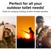 imageCamco Toilet Waste Bags  Features Biodegradable Powder ampamp Leak Proof Double Bag Design  Great for Camping RVing Hiking or Boating  10Pack 415481 Count Pack of 10