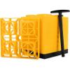 imageCamco Fasten CamperRV Leveling Blocks  Features Interlocking Design for Customizable Height  Carrying Handle Twists to Secure Blocks for RV Storage  85 x 85 x 1 Yellow 10Pack 44512Yellow