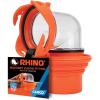imageCamco RhinoFlex Clear RV Sewer Hose Elbow with 4in1 Adapter  Features a 360Degree Fitting Rotation and Builtin Gasket for OdorTight Protection  Fits 4 Sizes of Dump Station Inlets 39736One Size