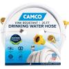 imageCamco TastePURE 25Ft Water Hose  RV Drinking Water Hose Contains No Lead No BPA ampamp No Phthalate  Features DiamondHatch Reinforced PVC Design  58 Inside Diameter Made in the USA 2278358Inch ID