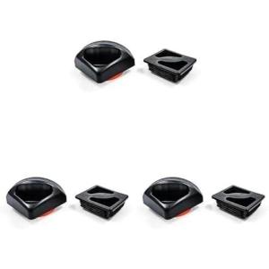 imageCamco 40310 Magnetic RV Bumper Cap  Features HeavyDuty Neodymium Magnets Small Airflow Vent Holes and Includes a Bonus NoInsect Bumper Cap4 in Pack of 3