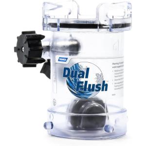 imageCamco Dual Flush Camper ampamp RV Holding Tank Rinser  Features 2Way Jet Cleaning Action That Helps Reduce Odors and Malfunctions in RV Holding Tanks and Hoses  RV Black Tank Cleaner 39072Without Gate Valve