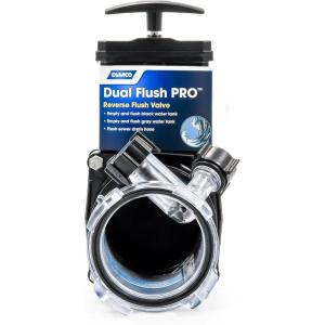 imageCamco Dual Flush Camper ampamp RV Holding Tank Rinser  Features 2Way Jet Cleaning Action That Helps Reduce Odors and Malfunctions in RV Holding Tanks and Hoses  RV Black Tank Cleaner 39072With Gate Valve