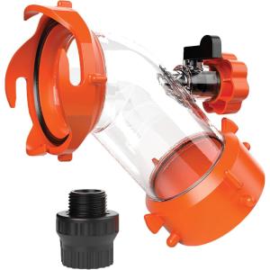 imageCamco Rhino Blaster RV Tank Rinser with Gate Valve ampamp Backflow Preventer RV Accessories for Waste Tank Cleaning  Essential Camper Supplies for Odor Control and Sensor Maintenance  39086Without Gate Valve