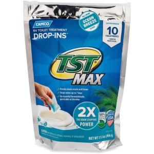 imageCamco TST MAX RV Toilet Treatment DropINs  Control Unwanted Odors and Break Down Waste and Tissue  Septic Tank Safe  Lavender Scent  30pack 41553Ocean Breeze