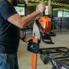 imageBlack Boar UTVATV Chainsaw Mount  Features QuickRelease Saw Removal  Holds Saw Vertical or at 45 Angle  Fits Most ATVs wMetal Tube Racks UTV Beds ampamp More  PowderCoated Steel 66087