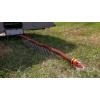 imageCamco 10Ft CamperRV Sewer Hose Support  Features Lightweight Durable Aluminum Design  Includes Strap Kit  Easily Folds for RV Storage 4035110Foot