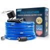 imageCamco 12Ft Heated Water Hose for RV  Water Line Freeze Protection Down to 40FC  Features EnergySaving Thermostat ampamp Includes Adapter for Connection to Either End of Hose 2292140Degree