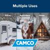 imageCamco 12Ft Heated Water Hose for RV  Water Line Freeze Protection Down to 40FC  Features EnergySaving Thermostat ampamp Includes Adapter for Connection to Either End of Hose 2292120Degree