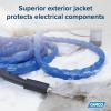 imageCamco 12Ft Heated Water Hose for RV  Water Line Freeze Protection Down to 40FC  Features EnergySaving Thermostat ampamp Includes Adapter for Connection to Either End of Hose 2292140Degree