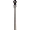imageCamco 16 Portable Telescoping Fiberglass Flagpole with TireAnchored Flag Holder Permanent Residential Mount and US Flag 5160616 Fiberglass Flagpole