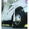 imageCamco 16 Portable Telescoping Fiberglass Flagpole with TireAnchored Flag Holder Permanent Residential Mount and US Flag 5160616 Fiberglass Flagpole