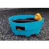 imageCamco 20167 RV Water Hose and Electrical Cord Basket Blue  Provides Organization and Storage for Your RV Water Hoses and Electrical Cords  Holds Up to 75feet of HoseWater Hose Basket