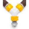 imageCamco 39667 Revolution 20 Sewer Hose Kit with Swivel Fittings and Wye Connector  Ready To Use Kit with Fittings Hoses and Storage Caps Great For RVs with Separate Tank Valves