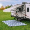 imageCamco 42841 Swirl Awning Leisure MatBlue 8 X 16Swirl Blue