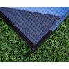 imageCamco 42858 Blue Chevron Design 9 x 12 Reversible Outdoor Mat