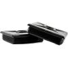 imageCamco 4Inch RV Bumper Caps  Easy Removal  Durable Construction  Black 2pack 40303No Size