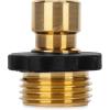 imageCamco 58quot Brass and Steel Quick Hose Disconnect  Connect and Disconnect Between Multiple Hose Attachments  Automatic ShutOff When Disconnected  1 Female ampamp 3 Male Fittings  4 Count  20136