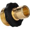 imageCamco 58quot Brass and Steel Quick Hose Disconnect  Connect and Disconnect Between Multiple Hose Attachments  Automatic ShutOff When Disconnected  1 Female ampamp 3 Male Fittings  4 Count  20136