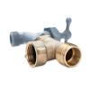 imageCamco 90 Degree Water Faucet  Provides Extra Outside Water Source by Connecting to Your RVs Fresh Water Inlet Lightweight Design 22463