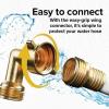 imageCamco 90Degree Hose Elbow For RVs  Solid Brass Construction Certified LeadFree  Features Convenient Easy Grip Connector  For RV Water Hoses Residential Outdoor Faucets ampamp More  2Pack 2250790 Degree Hose Elbow