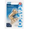 imageCamco 90Degree Hose Elbow For RVs  Solid Brass Construction Certified LeadFree  Features Convenient Easy Grip Connector  For RV Water Hoses Residential Outdoor Faucets ampamp More  2Pack 2250790 Degree Hose Elbow