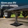 imageCamco Adjustable RV Stabilizer 6Inches x 6Inches  Gives Your RV Greater Stability Under The Front or Rear 44531One Size