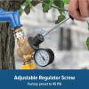imageCamco Adjustable RVMarine Brass Water Pressure Regulator  Help Stop Damage to RVMarine Appliances Plumbing Fixtures and Hoses  Features Standard Garden Hose Threads for Simple Hookup  40058Water Pressure Regulator