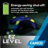 imageCamco CamperRV EZ Level  Features Illuminated Indicator Lights ampamp Automatic ShutOff Function when Not InUse  Simultaneously Monitor RV Level on Both Axis  Smartphone Compatible 25507