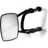 imageCamco ClampOn Dual View Towing Mirror  Features 2 Independently Adjustable Mirrors and an Aerodynamic Design  Black 256531 Count Pack of 1