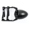 imageCamco ClampOn Dual View Towing Mirror  Features 2 Independently Adjustable Mirrors and an Aerodynamic Design  Black 25653One Size
