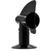 imageCamco Cyclone Sewer Vent Cover  Draw Holding Tank Odors out of the RV Trailer or Camper  Black 40597Black