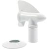imageCamco Cyclone Sewer Vent Cover  Draw Holding Tank Odors out of the RV Trailer or Camper  Black 40597White