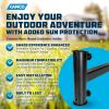 imageCamco Durable Hitch Mount Umbrella Holder Sturdily Supports Large Patio and Outdoor Umbrellas on Your Hitch Great for Traveling Tailgating and Outdoor Events 51958Holder