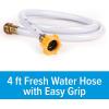 imageCamco EVO X2 Dual Stage Camper ampamp RV Water Filter Kit  2 Stage Filtration wKDF ampamp GAC  Filters Out Bad Taste Odors Lead Bacteria ampamp More  Provides Approx 15000 Gallons of Filtered Water 40639