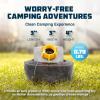 imageCamco Easy Slip Water Seal Sewer Fitting RV Camper GrayGray Water Seal Sewer Fitting
