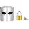 imageCamco EazLift RV 5th Wheel Trailer Kingpin Collar Lock  Locks to Your Kingpin to Protect Your RV 5th Wheel from Theft While in Storage Fits Standard 2quot Kingpin 48856One Size