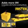 imageCamco Fasten Premium RV Leveling Trailer Ramps wConvenient Handle  Nesting Design for RV Storage  Compatible wSquare Leveling Blocks  2Pack 44535