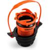 imageCamco Flexible 3in1 Sewer Adapter Hose Seal Flexible Fitting That Makes Connection to a Sewer Inlet Simple and Less Hands On 39318 BlackStandard