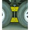 imageCamco Large RV Wheel Stop  Fits 26 to 30inch Diameter Tires and Tire Spacing from 3  to 5 inches 44622Large Wheel Stop
