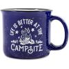 imageCamco Life is Better at The Campsite Coffee Mugs  Ceramic  14oz  4Pack 53357One Size
